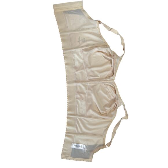 Carnival Full Figure Camisole Longline Bra Women's Size 40DDD Style 720 Boning - Picture 5 of 6